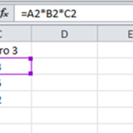 Cómo editar una fórmula en MS Excel con el ratón